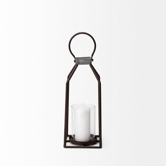 Mercana - Kingston II Small Rustic Metal Framed Table Candle Holder - 67244 view 2