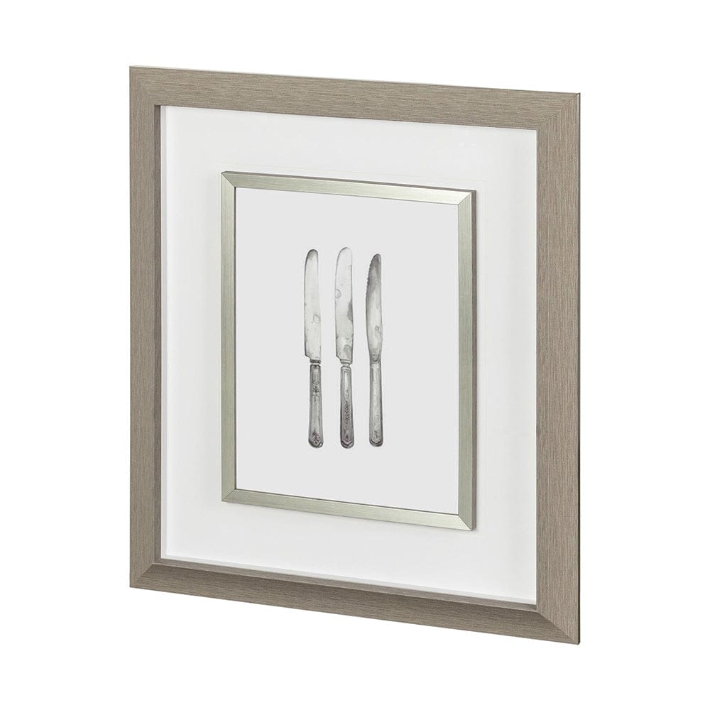 Mercana - Knives by Marie a Framed Art Print Matted under Glass - 12228 view 1