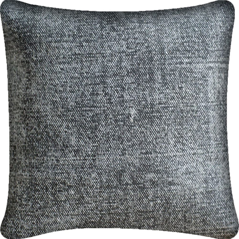 Mercana - Laneus II 22 x 22 Dark Gray Speckled Decorative Pillow Cover - 56013_CLOSEOUT view 1