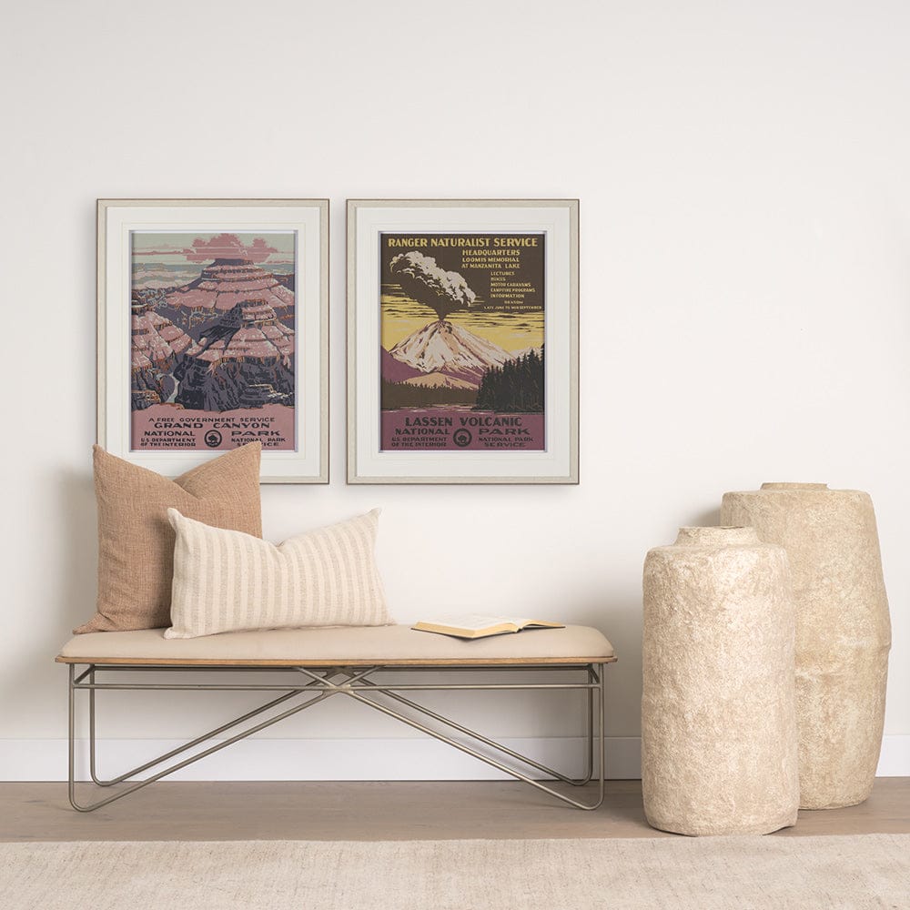 Mercana - Lassen Volcanic National Park by The Vinatage Collection a Framed Art Print Matted under Glass - 15280 view 8