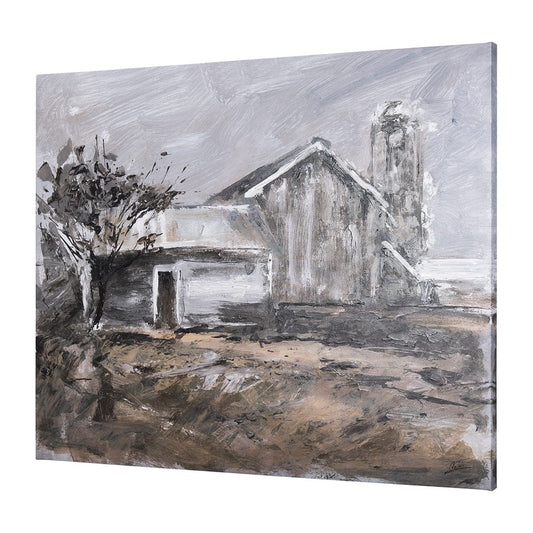 Mercana - Late Autumn in Countryside III by Mercana Studio a Hand Embellished Textured Canvas - 102201-L view 2