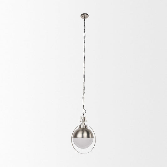 Mercana - Leighton 15.0L x 15.0W x 20.0H Antique Nickel Pendant Light - 69345 view 2