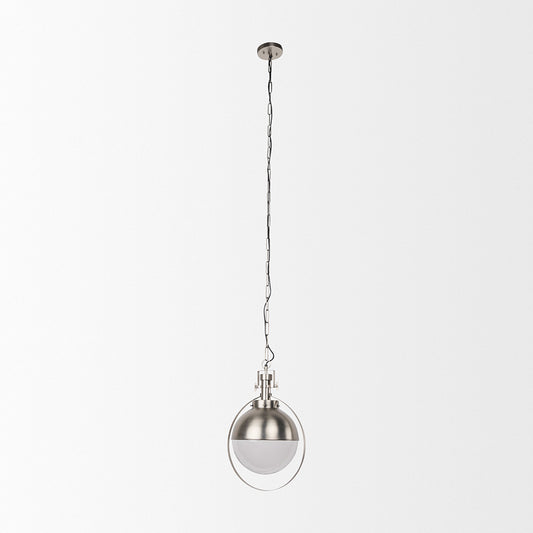 Mercana - Leighton 15.0L x 15.0W x 20.0H Antique Nickel Pendant Light - 69345 view 2
