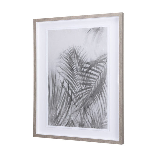 Mercana - Light Shadows II by Mercana Studio a Hand Embellished Textured Framed Art Print Matted under Glass - 14383 view 2