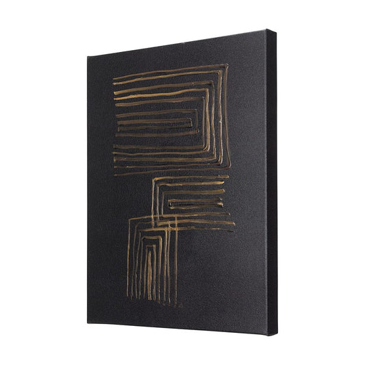 Mercana - Lines I by Mercana Studio a Hand Embellished Textured Canvas - 102141-L view 2