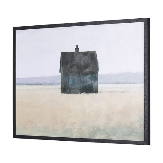 Mercana - Lonely Landscape II by Mercana Studio a Hand Embellished Textured Framed Art Print - 14260 view 2