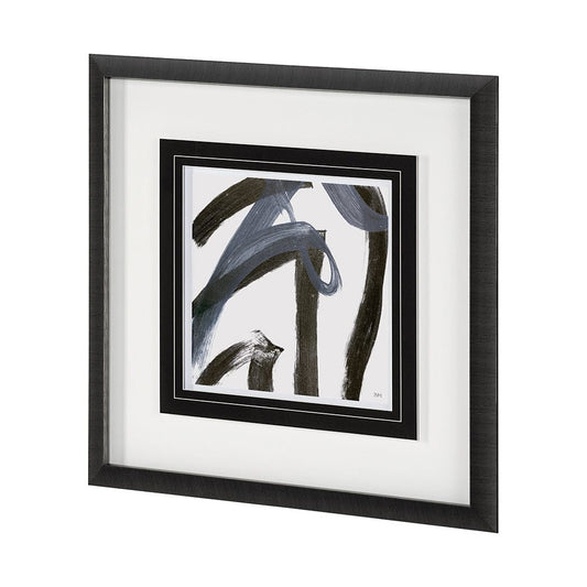 Mercana - Low Storm II by Mercana Studio a Hand Embellished Textured Framed Art Print Matted under Glass - 12983 view 2