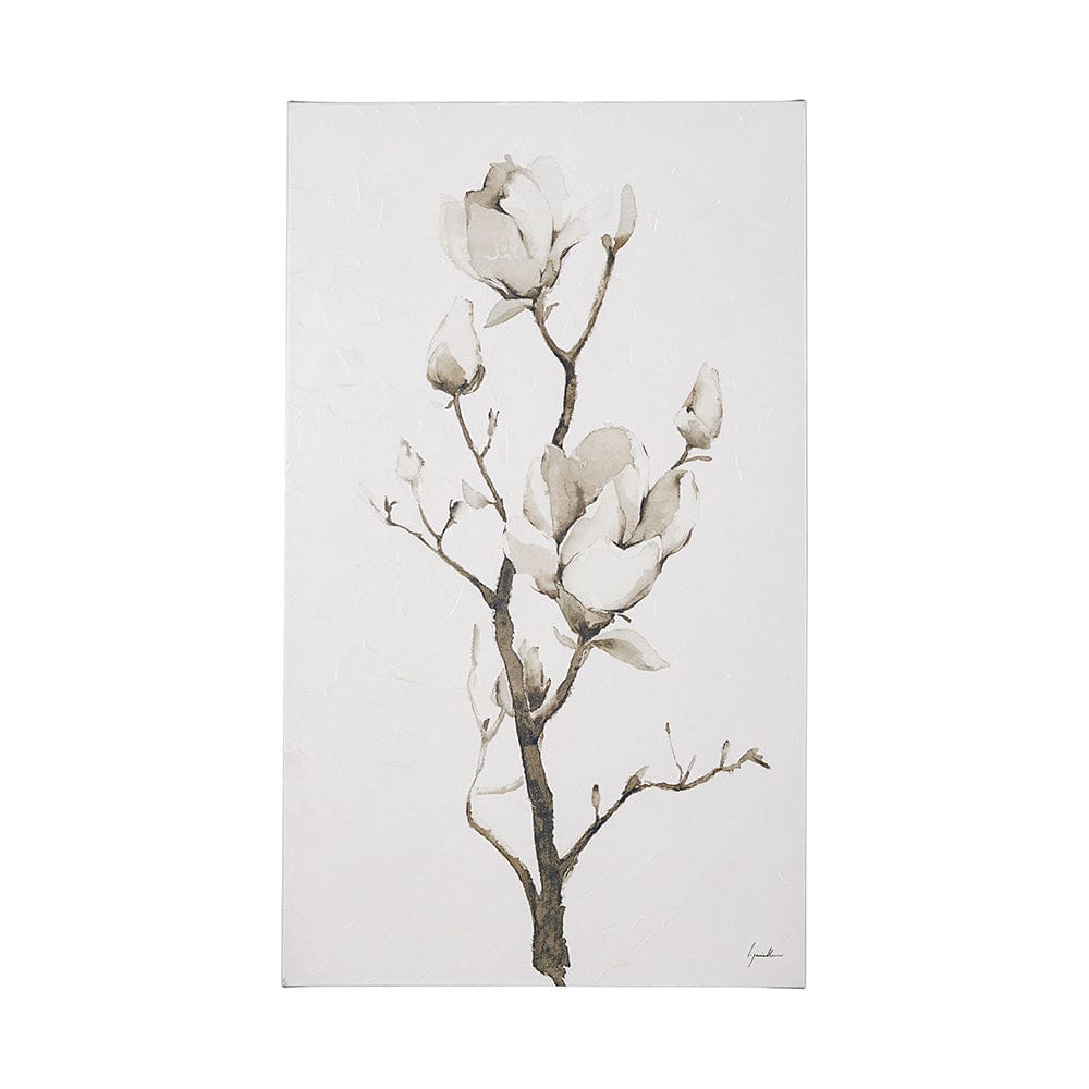 Mercana - Magnolia II by Gabrielle Campbell a Hand Embellished Textured Canvas - 101621-L view 1