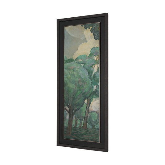 Mercana - Majestic Garden I by Mercana Studio a Hand Embellished Framed Art Print under Glass - 15846 view 2