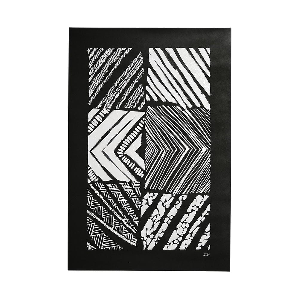 Mercana - Maze I by Alarm a Hand Embellished Textured Canvas - 101557-L view 1
