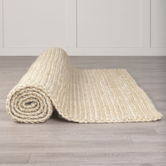 Mercana - Milo 9 x 12 Camel Color Woven Hemp Area Rug - 69767_CLOSEOUT view 2