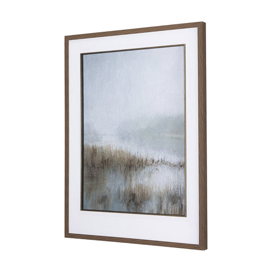 Mercana - Misty Day I by Mercana Studio a Hand Embellished Textured Framed Art Print Matted under Glass - 14881 view 2