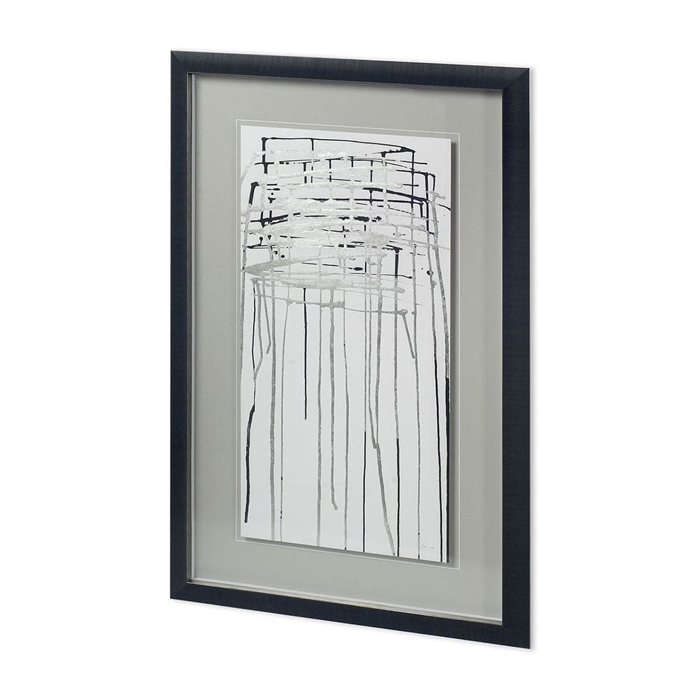 Mercana - Moon River by Studio M a handmade Original Framed Artwork under Glass - 11642 view 1