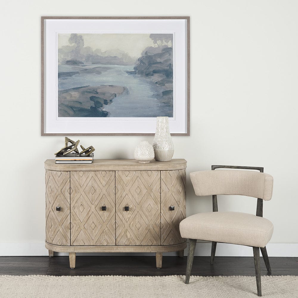 Mercana - Morning Light I by Mercana Studio a Hand Embellished Textured Framed Art Print Matted under Glass - 14963 view 8