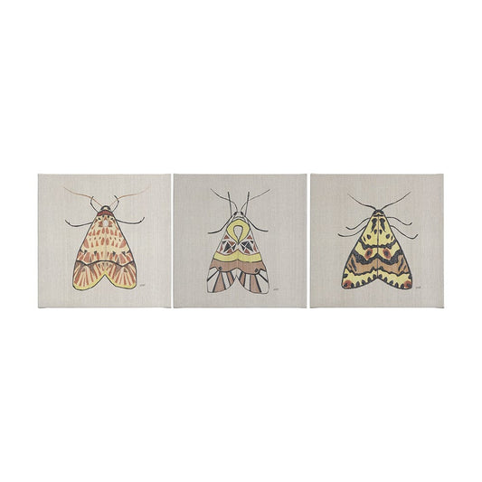Mercana - Moth III by Mercana Studio a Hand Embellished Textured Canvas - 102219-L view 2