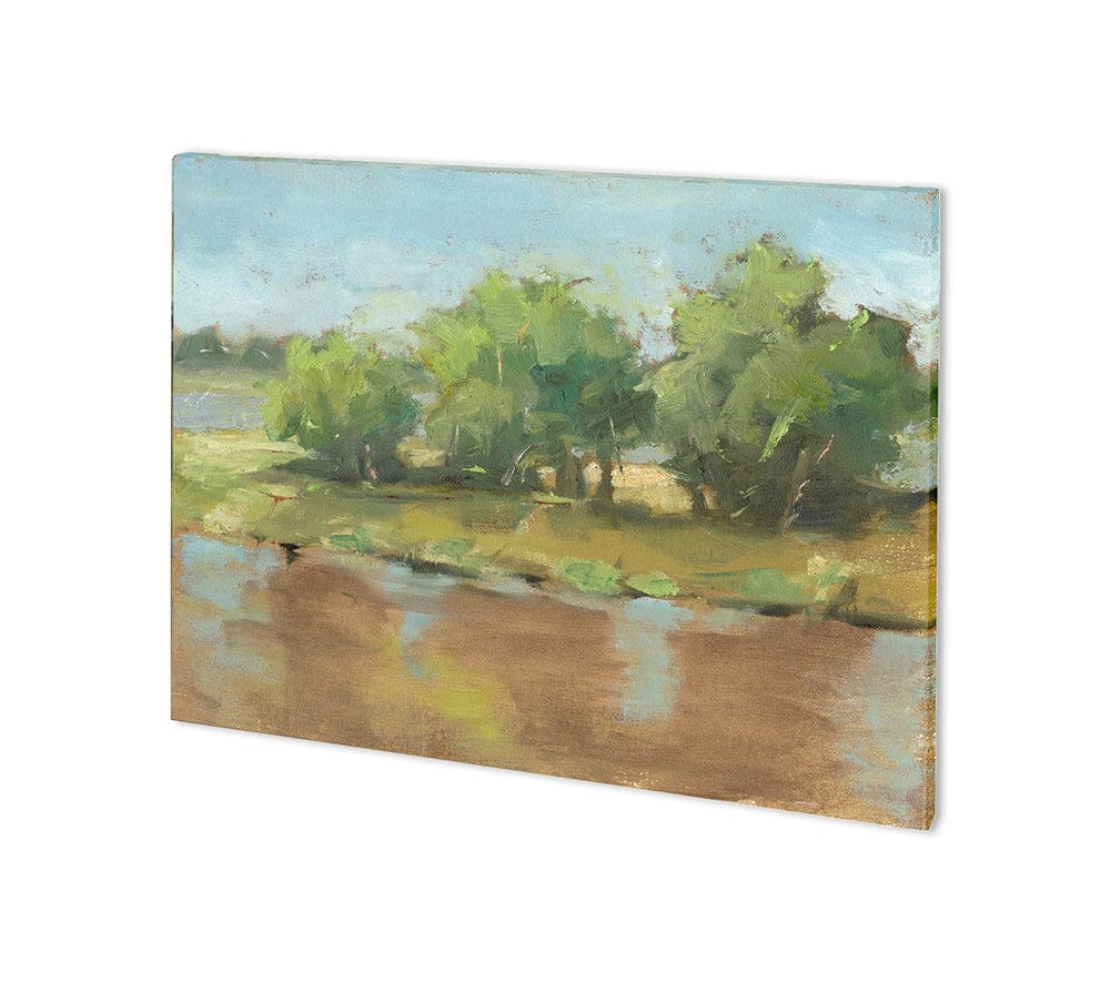 Mercana - Muddy River II by Ethan Harper a Hand Embellished Textured Canvas - 100859-S view 1