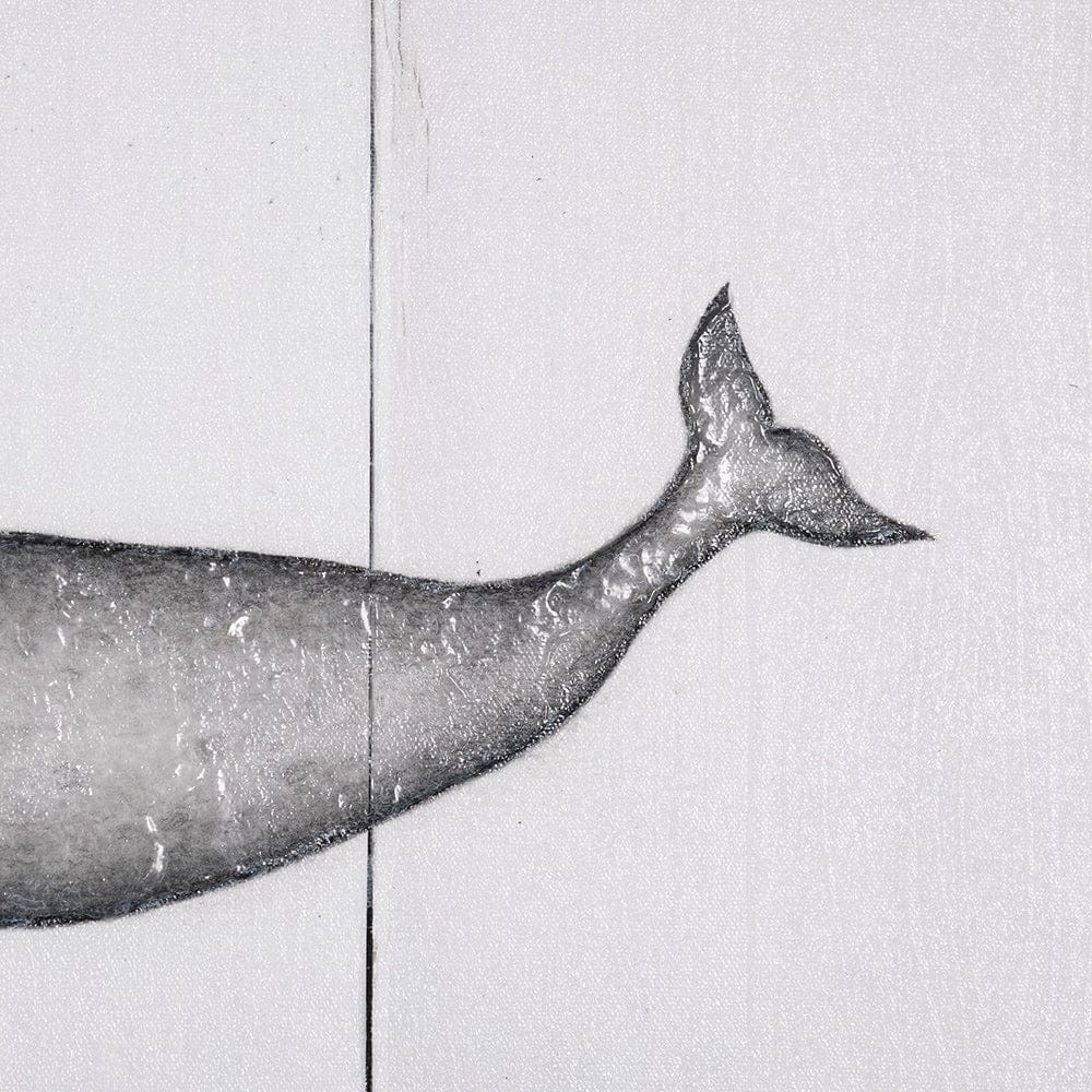 Mercana - Narwhal by Mercana Studio a Hand Embellished Textured Canvas - 101865-S view 4