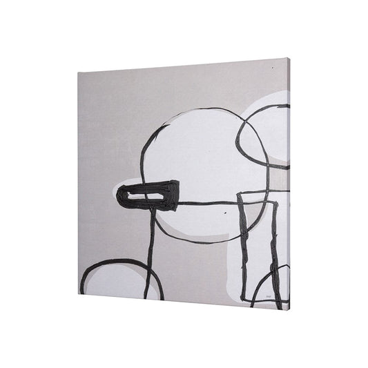 Mercana - Neutral Shapes I by Mercana Studio a Hand Embellished Textured Canvas - 102269-S view 2