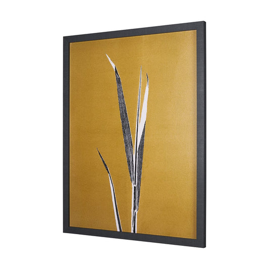Mercana - New Grasses 2 by Mary Margaret Briggs a Hand Embellished Textured Framed Art Print - 15379 view 2