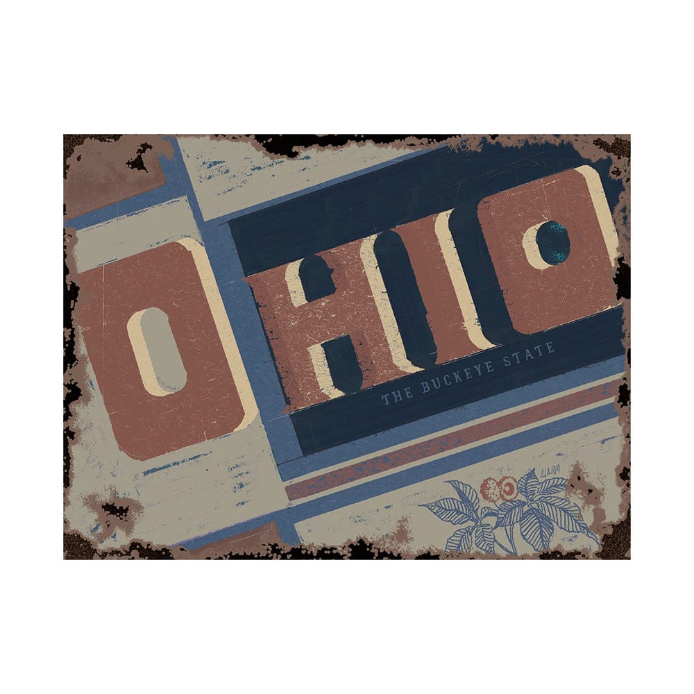 Mercana - Ohio by Alarm a Hand Embellished Textured Canvas - 101638-L view 1