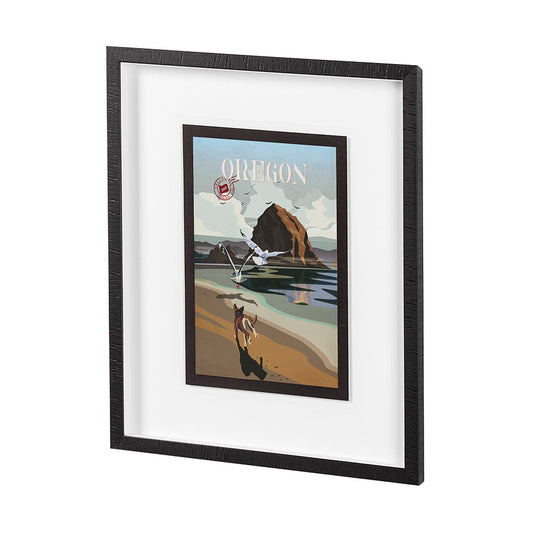 Mercana - Oregon Go USA M by Mercana Studio a Framed Art Print Matted under Glass - 13582 view 2