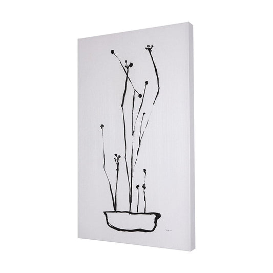 Mercana - Organic Line Drawing I by Mercana Studio a Hand Embellished Textured Canvas - 102421-L view 2