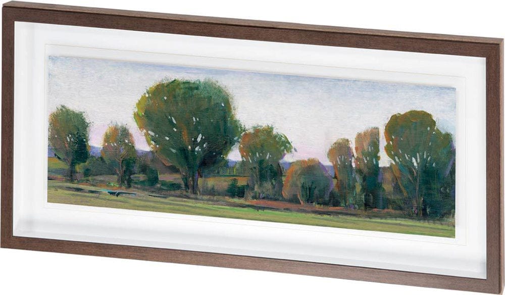Mercana - Panoramic Treeline II by Tim OToole a Framed Art Print Matted under Glass - 10098 view 1