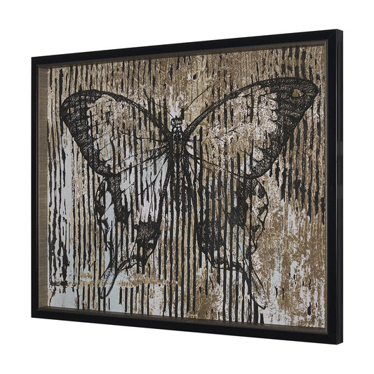 Mercana - Papillon I by Mercana Studio a Hand Embellished Framed Art Print - 15523 view 2