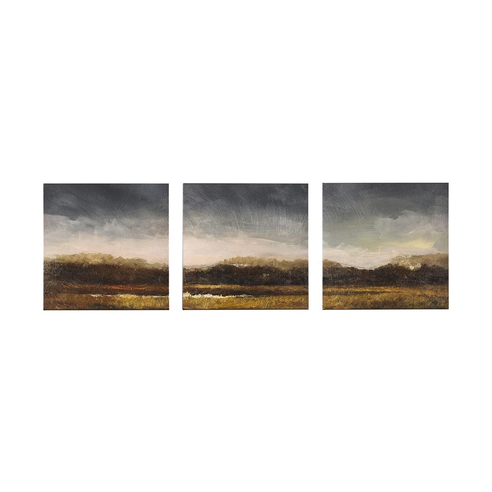 Mercana - Rainy Landscape by Mercana Studio a Hand Embellished Textured Canvas - 102508-L view 1