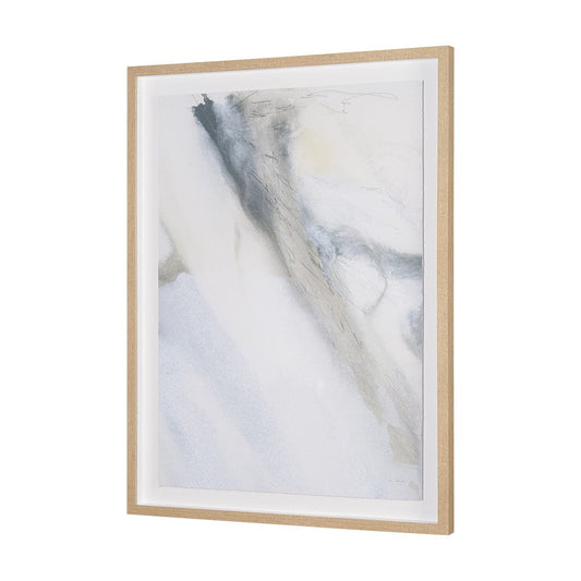 Mercana - Retreating Tide II by Ira Havuka a Hand Embellished Framed Art Print Matted under Glass - 15685 view 2