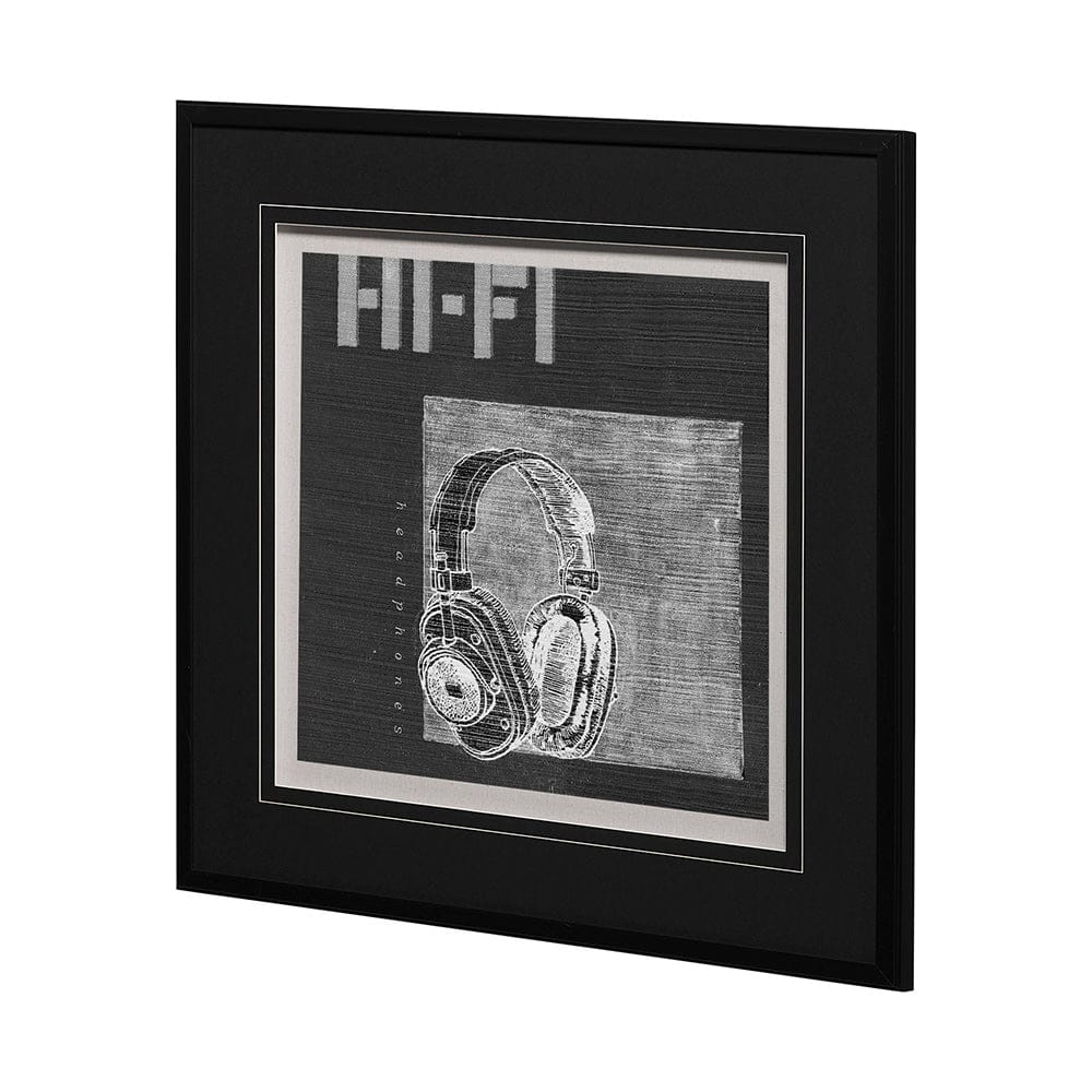 Mercana - Retro Tone II by Alarm a Hand Embellished Textured Framed Art Print Matted under Glass - 13148 view 4