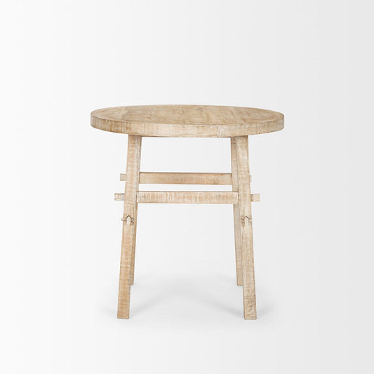 Mercana - Rosie Large Blonde Wood End Table - 70489 view 2