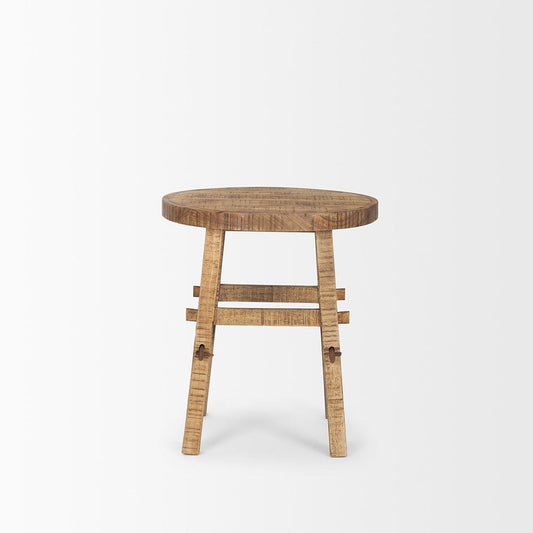Mercana - Rosie Small Brown Wood End Table - 70494 view 2