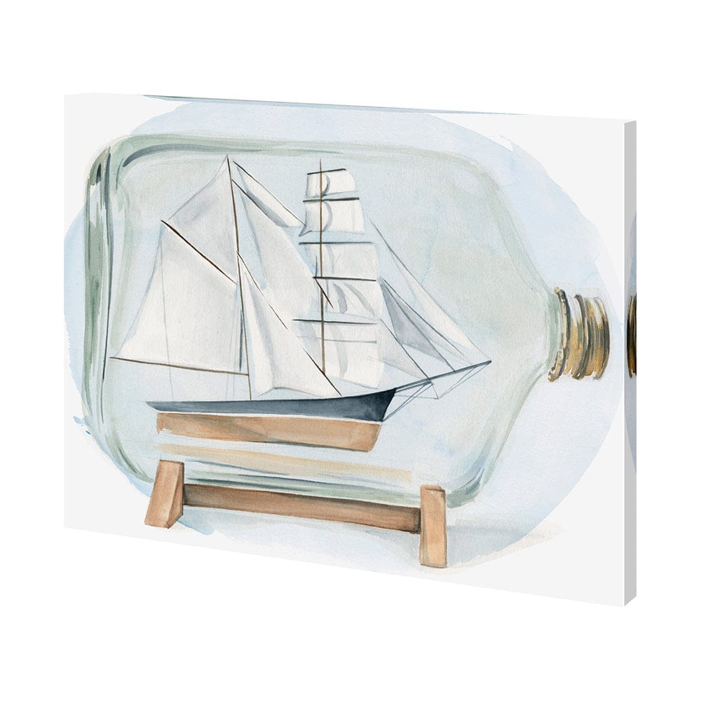 Mercana - Sail the Seas I by Jennifer Paxton Parker a Hand Embellished Textured Canvas - 101366-L view 1