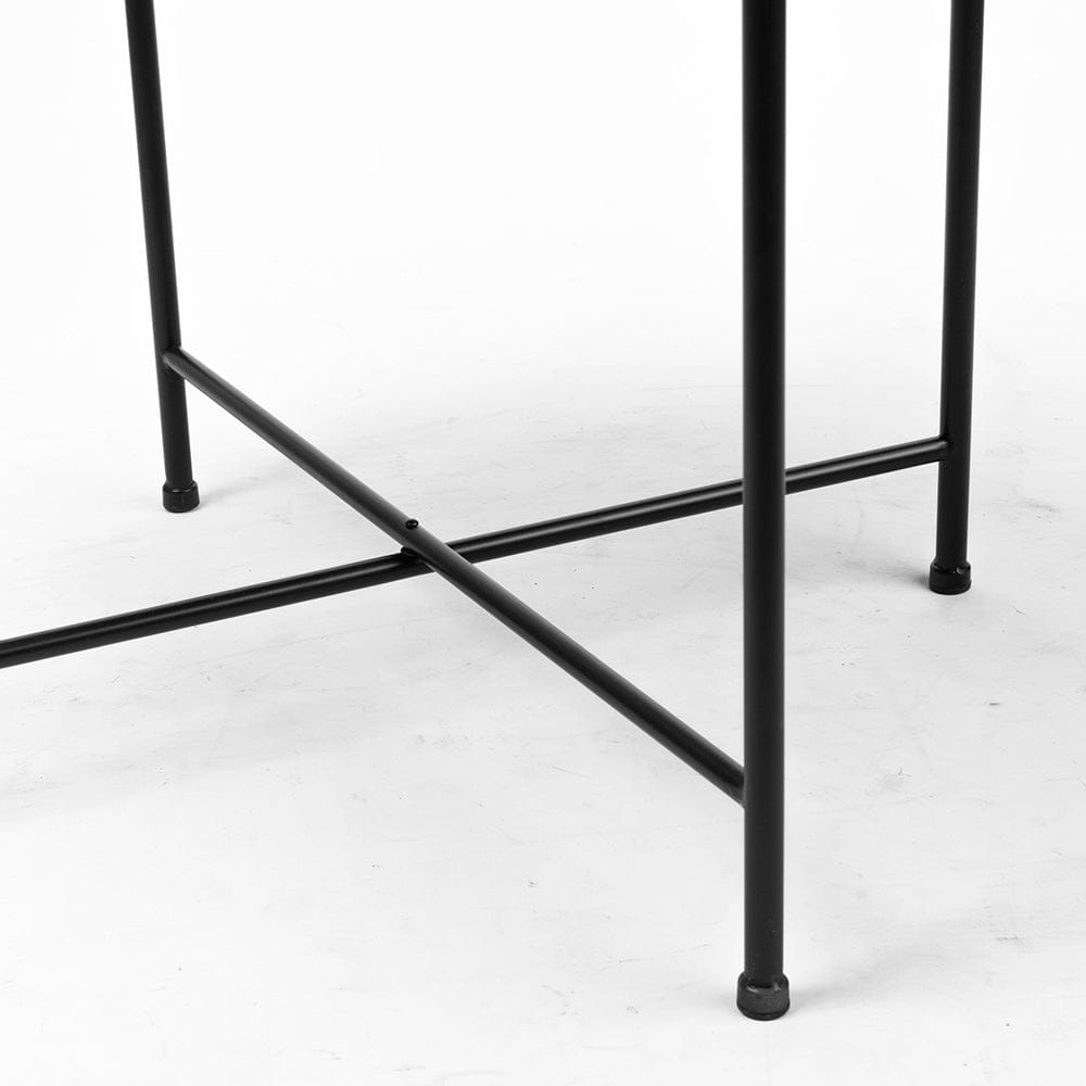 Mercana - Samantha Large Black Mirror Top Accent Table - 69340 view 7