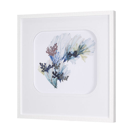Mercana - Seagrass - Sway by Mercana Studio a Hand Embellished Textured Framed Art Print Matted under Glass - 15166 view 2