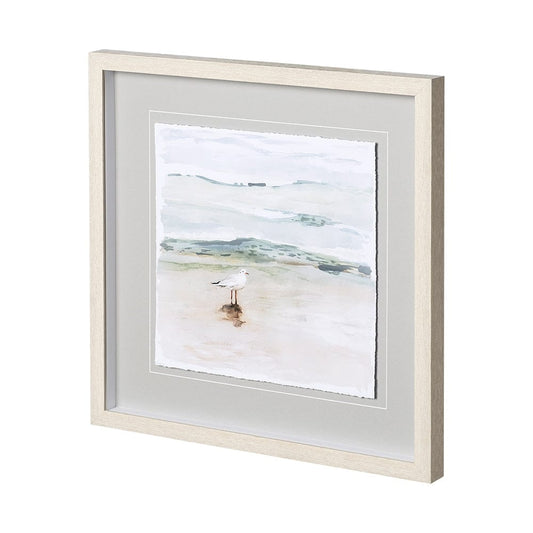 Mercana - Seagull Cove I by Victoria Borges a Framed Art Print Matted under Glass - 12621 view 2