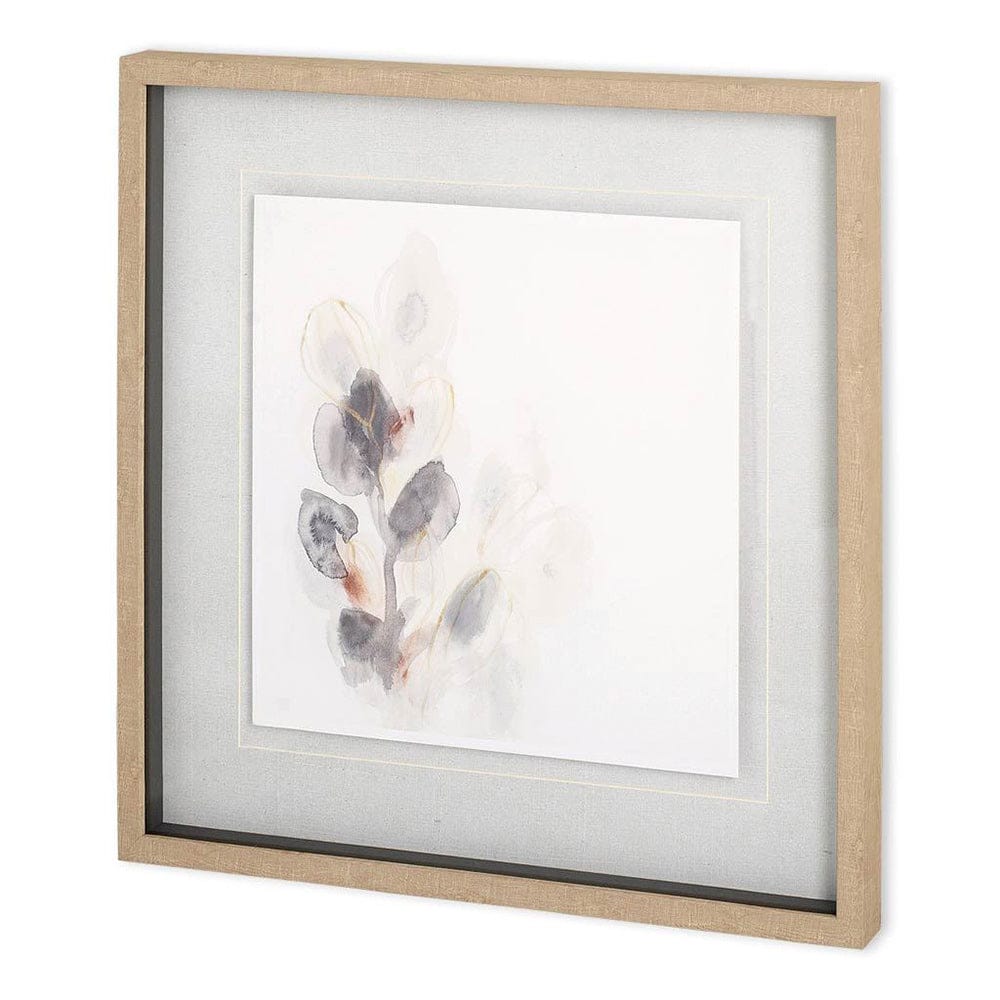 Mercana - Seed Pod I by June Vess a Hand Embellished Textured Framed Art Print Matted under Glass - 11136 view 1