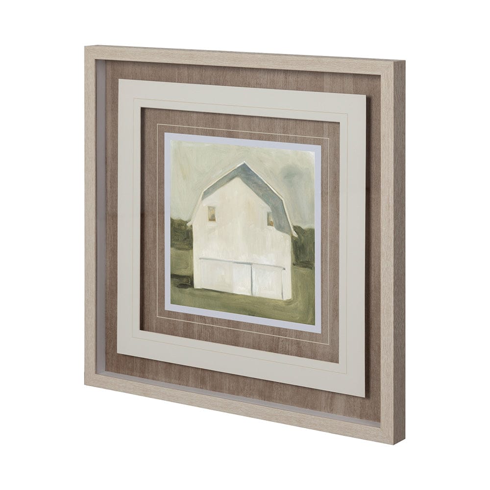 Mercana - Serene Barn VI by Emma Scarvey a Framed Art Print Matted under Glass - 12319 view 1