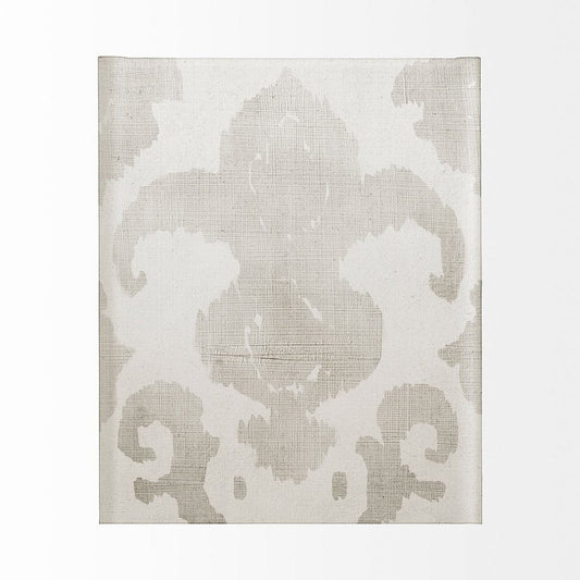 Mercana - Shadow Ikat II L by Chariklia Zarris a Hand Embellished Textured Canvas - 101453-L view 2