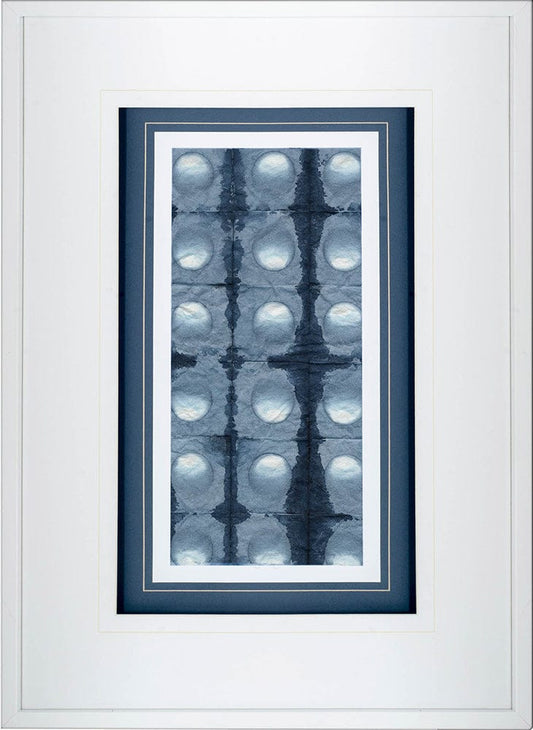 Mercana - Shibori I by Chariklia Zarris a Framed Art Print Matted under Glass - 10488 view 2