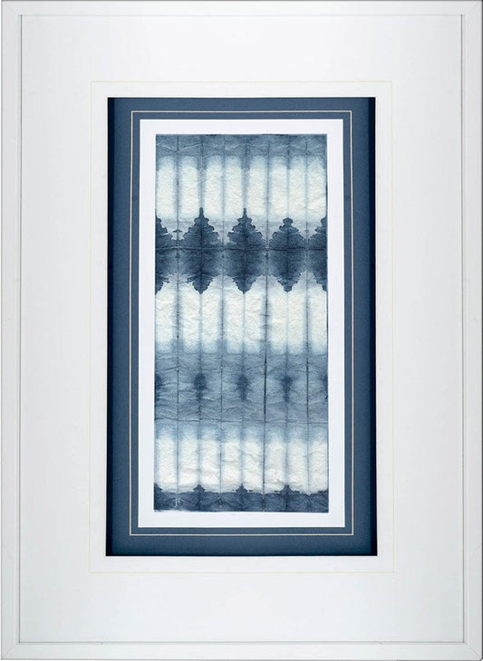 Mercana - Shibori II by Chariklia Zarris a Framed Art Print Matted under Glass - 10489 view 2