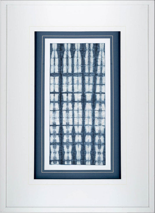 Mercana - Shibori III by Chariklia Zarris a Framed Art Print Matted under Glass - 10490 view 2