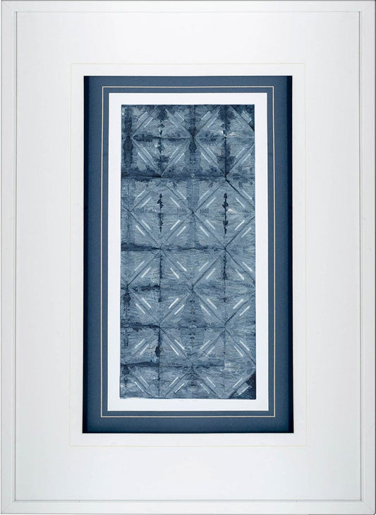 Mercana - Shibori IV by Chariklia Zarris a Framed Art Print Matted under Glass - 10491 view 2