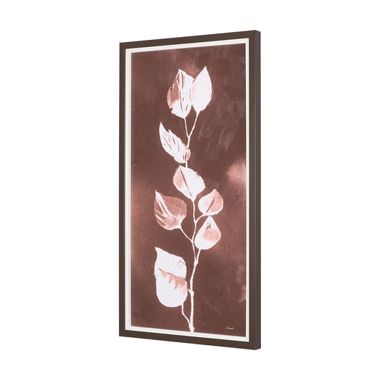 Mercana - Sienna Silhouette I by Mercana Studio a Hand Embellished Textured Framed Art Print - 14807 view 2