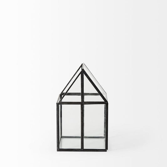 Mercana - Sikes Small 6L x 6W x 10H Glass Terrarium - 68838_CLOSEOUT view 2