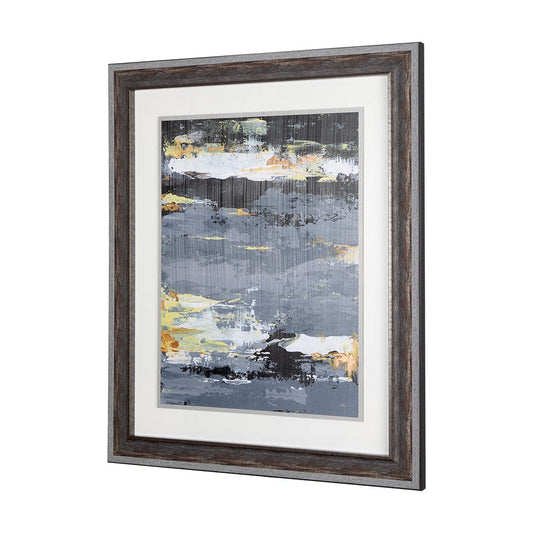 Mercana - Silver and gold Inspiration III by Mercana Studio a Hand Embellished Textured Framed Art Print - 14411 view 2