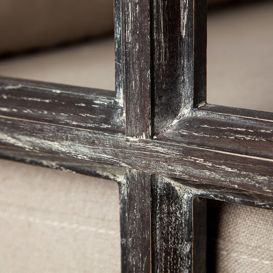 Mercana - Skylar I Cream Fabric Covered Cushioned Demi-Lune Wooden Frame Accent Chair - 67514 view 2