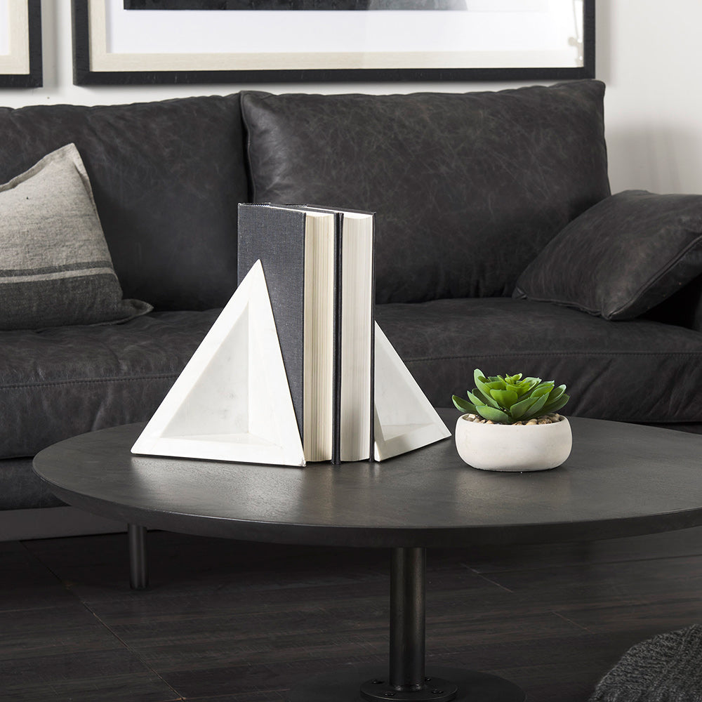 Mercana - Sophia 8.0"L x 6.0"W x 7.0"H Marble Set Of Two Bookends - 69216 view 10