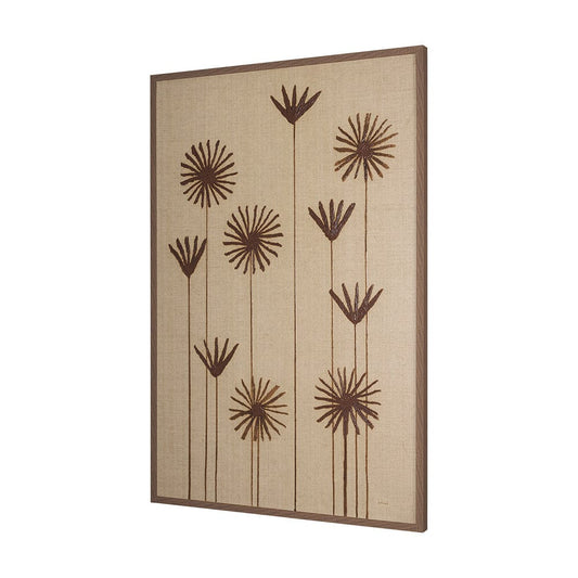 Mercana - Spark II Tan by Mercana Studio a Hand Embellished Textured Framed Art Print - 15077 view 2